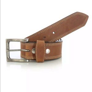 NEW Wrangler Rugged Wear Leather Belt Size 48